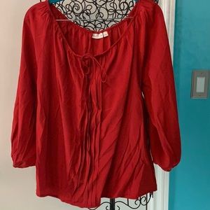 Long sleeve blouse